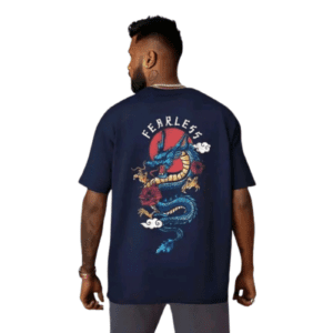 Navy Oversized T Shirt For Men/ Over Size T Shirt For Men