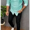 Luxury Crown Comfy Partywear Men Shirts