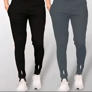 Lycra Blend Solis Track Pant For (Pack of 2)