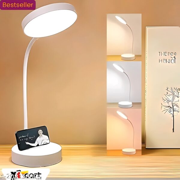 Study Lamp Rechargeable LED Touch On Off Switch Student Study Lamp