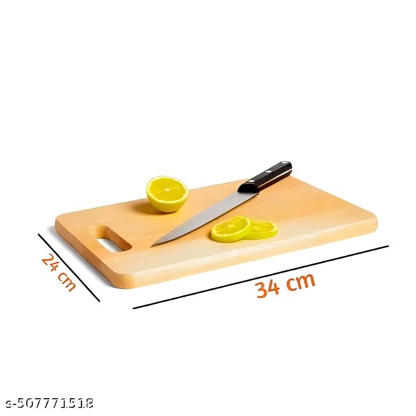 Large Natural Bamboo Wood Chopping Cutting Board for Kitchen Vegetables, Fruits & Cheese, BPA Free