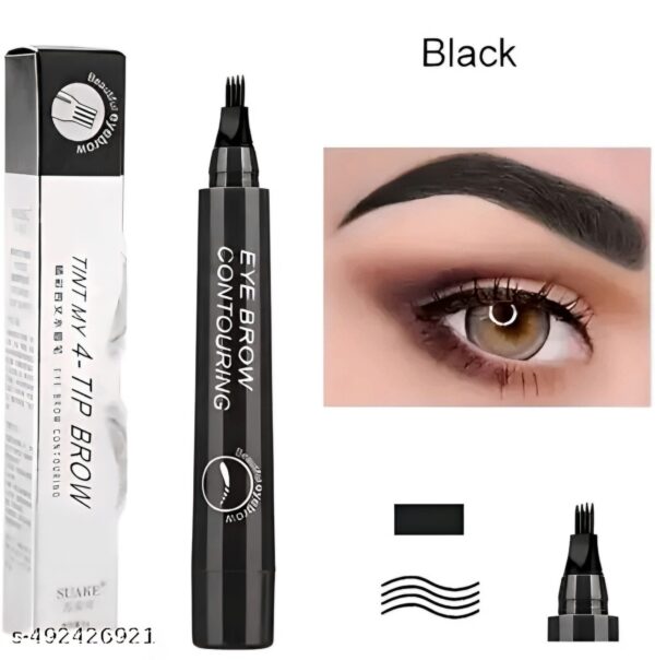 Microblading Eyebrow Pencil with a Micro-Fork Tip Applicator