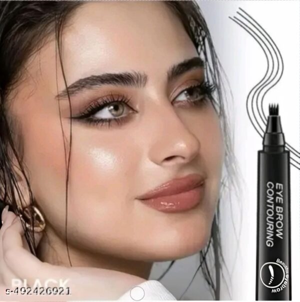 Microblading Eyebrow Pencil with a Micro-Fork Tip Applicator