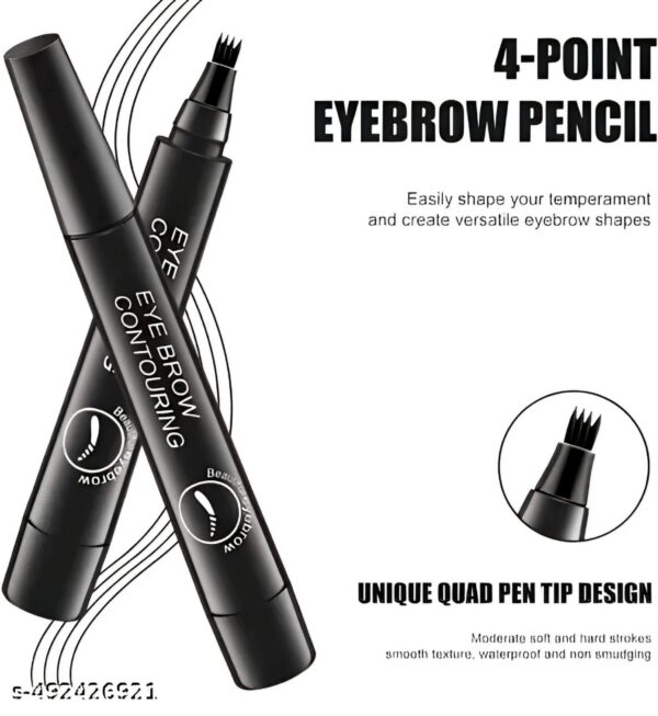 Microblading Eyebrow Pencil with a Micro-Fork Tip Applicator