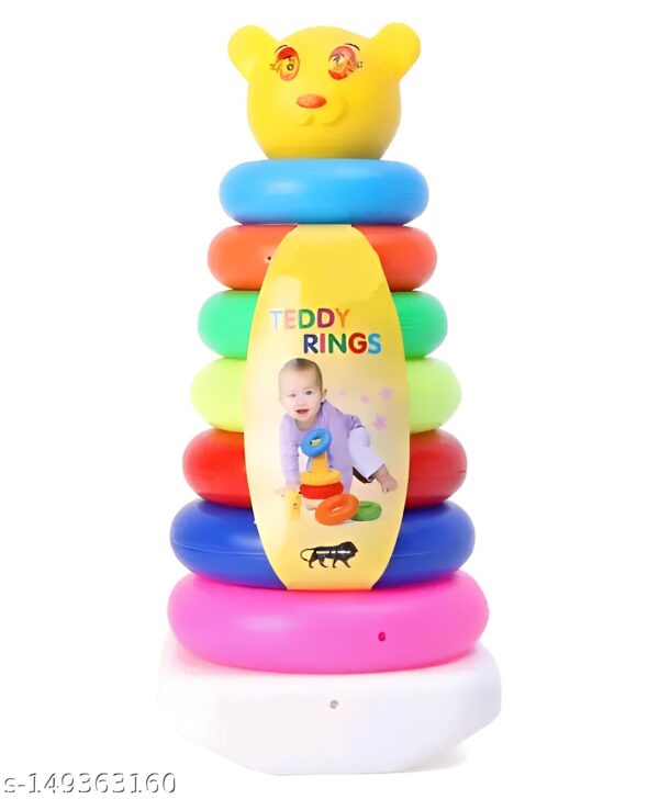 Education Toys Stacking Seven Rings for Kids | Multicolor | Learning Toy for 3-4 Years | Made in India