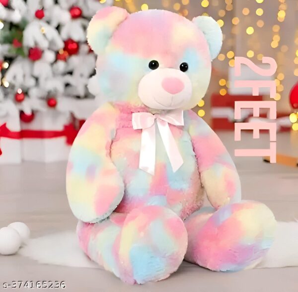 Rainbow Teddy Bear