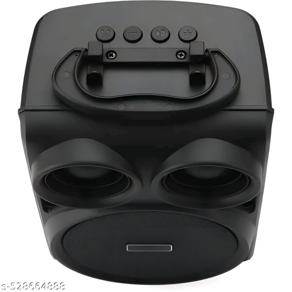 Hot Selling Portable Bluetooth Karaoke Speaker with Mic | 5W Loud Sound, TWS, FM, AUX, LED Light Show – Wireless Party Speaker - Image 3