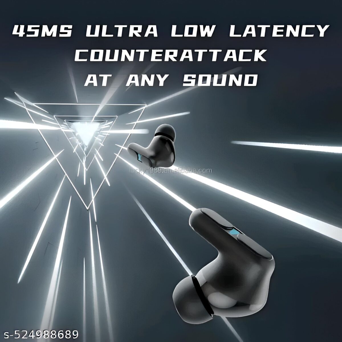 Trendy ANC Gaming earbuds which comes with 50 hour Battery Backup and high Quality Design