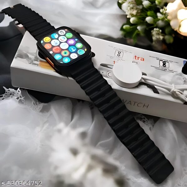 Latest Black Bluetooth Unisex Smart Watch