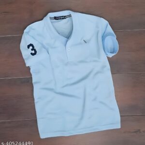 Men's Solid Polo T-Shirt, Casual Wear, Best Quality, Fashion Style In Pack Of 2