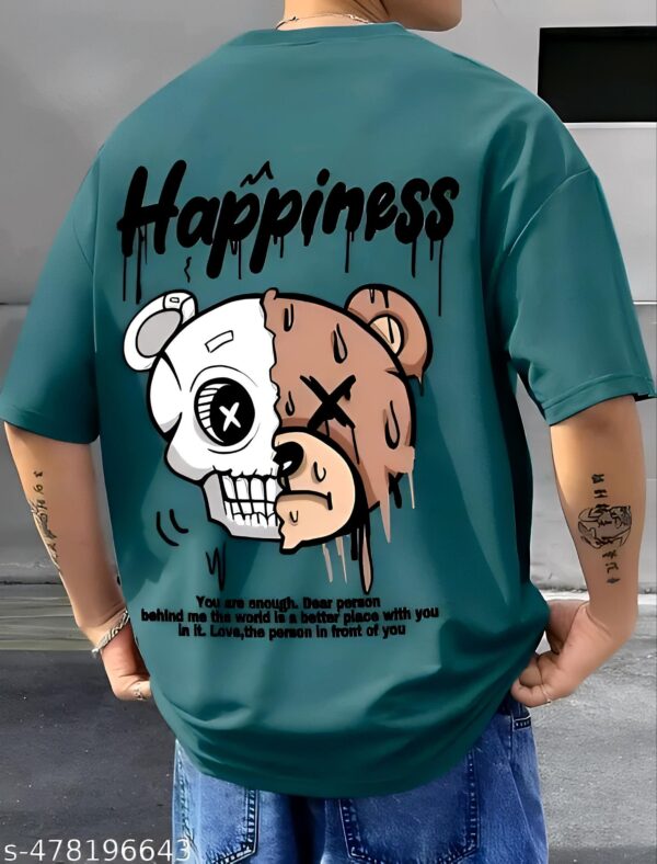 KSHS Men’s Drop-Shoulder Tshirt , Graphic Printed Tshirt For Men ,Gym Tshirt For Men