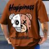 KSHS Men’s Drop-Shoulder Tshirt , Graphic Printed Tshirt For Men ,Gym Tshirt For Men