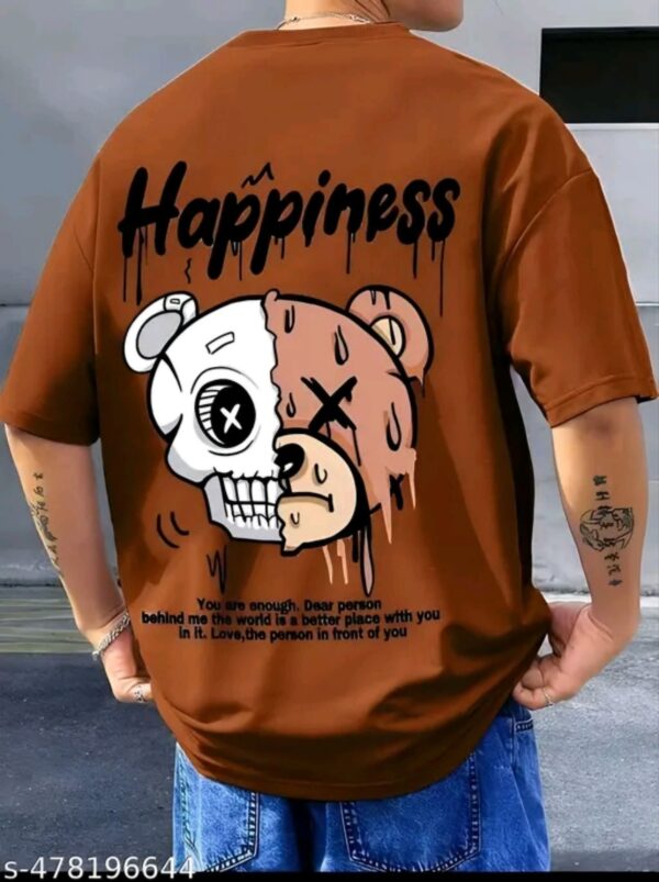 KSHS Men’s Drop-Shoulder Tshirt , Graphic Printed Tshirt For Men ,Gym Tshirt For Men
