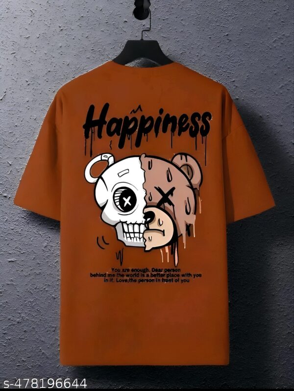 KSHS Men’s Drop-Shoulder Tshirt , Graphic Printed Tshirt For Men ,Gym Tshirt For Men