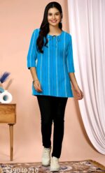TRENDY DESIGN SHORT COTTON KURTI FOR GIRLS & WOMEN