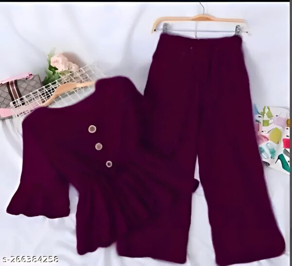 Trendy Fashionable Beautiful Women Top With Palazzo
