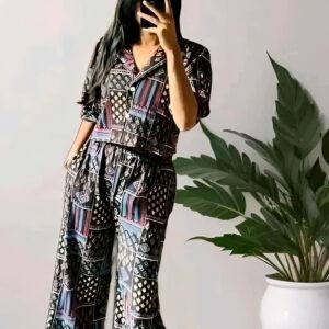 Jaipuri Printed Co-Ord Set For Women