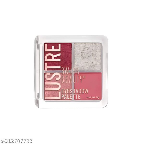SWISS BEAUTY Lustre Eyeshadow Palette – Rose N Petals